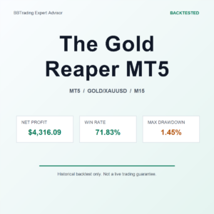 The Gold Reaper MT5 MT5 Expert Advisor cover
