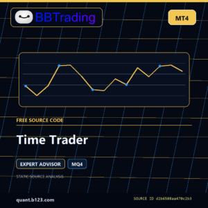 Time Trader MT4 EA source code download cover