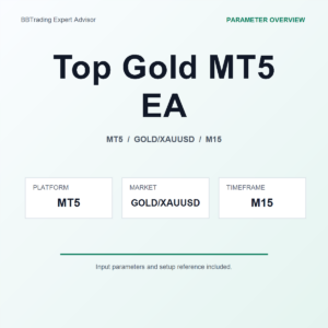 Top Gold MT5 EA MT5 Expert Advisor cover