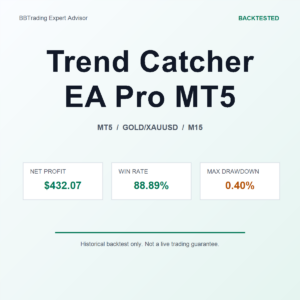 Trend Catcher EA Pro MT5 MT5 Expert Advisor cover