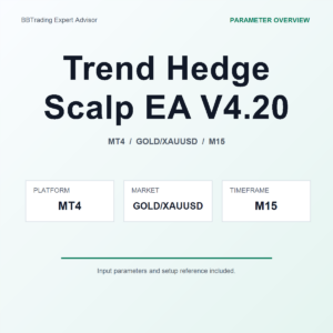 Trend Hedge Scalp EA V4.20 MT4 Expert Advisor cover