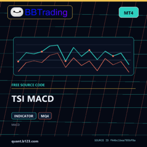 TSI MACD MT4 indicator source code download cover