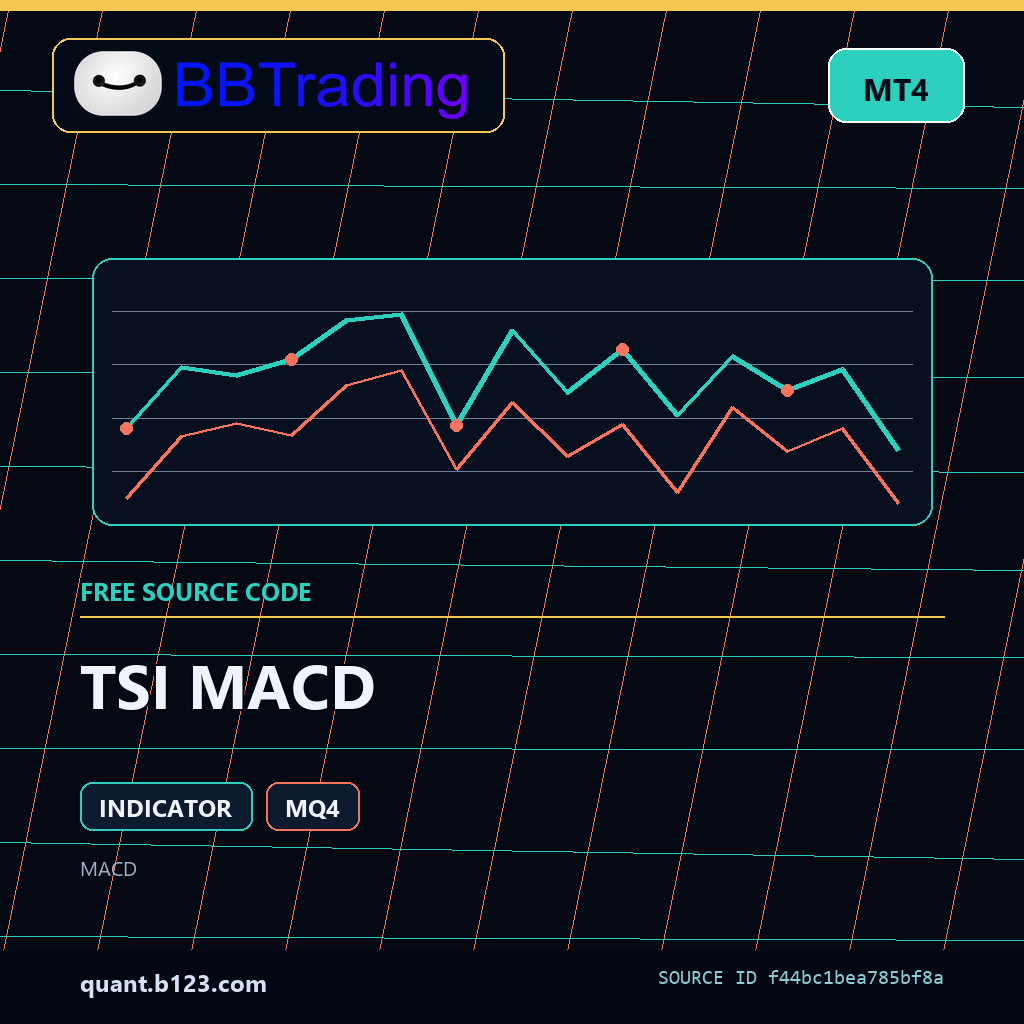 tsi-macd-bbtrading-source-cover TSI MACD MT4 indicator source code download cover