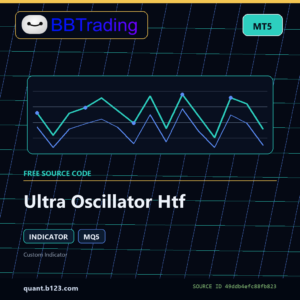 Ultra Oscillator Htf MT5 indicator source code download cover