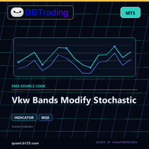 Vkw Bands Modify Stochastic MT5 indicator source code download cover