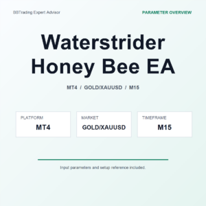 Waterstrider Honey Bee EA MT4 Expert Advisor cover