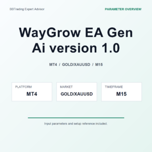 WayGrow EA Gen Ai version 1.0 MT4 Expert Advisor cover