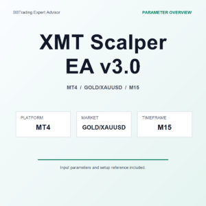 XMT Scalper EA v3.0 MT4 Expert Advisor cover
