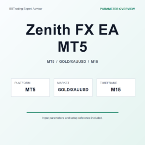 Zenith FX EA MT5 MT5 Expert Advisor cover
