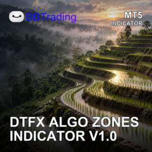 DTFX Algo Zones Indicator V1.0 MT5 Indicator cover