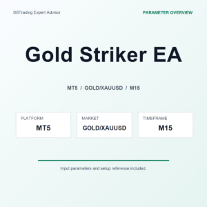 Gold Striker EA MT5 Expert Advisor cover