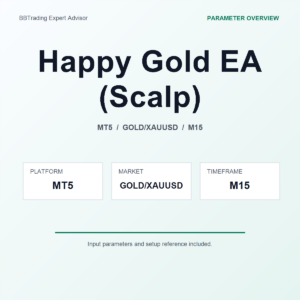 Happy Gold EA (Scalp) MT5 Expert Advisor cover
