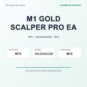 M1 GOLD SCALPER PRO EA MT5 Expert Advisor cover