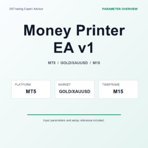 Money Printer EA v1 MT5 Expert Advisor cover
