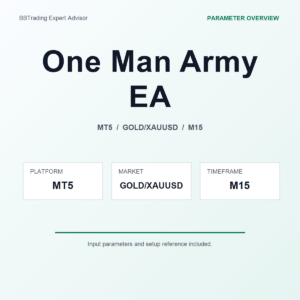 One Man Army EA MT5 Expert Advisor cover