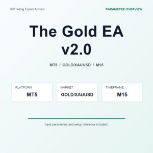 The Gold EA v2.0 MT5 Expert Advisor cover