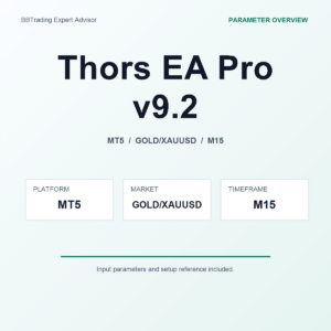 Thors EA Pro v9.2 MT5 Expert Advisor cover