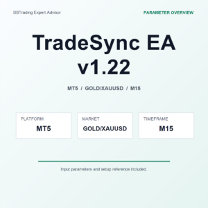 TradeSync EA v1.22 MT5 Expert Advisor cover