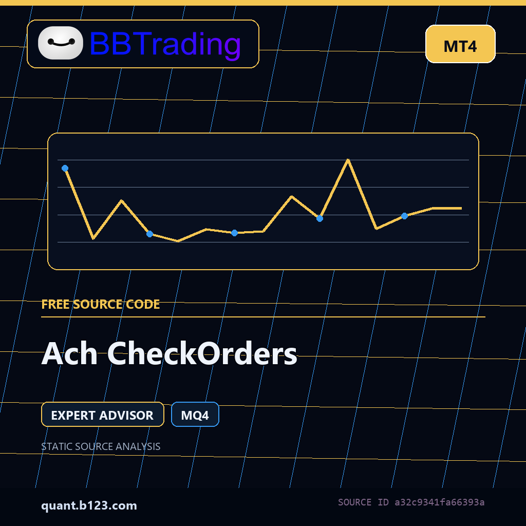 ach-checkorders-bbtrading-source-cover Ach CheckOrders MT4 EA source code download cover