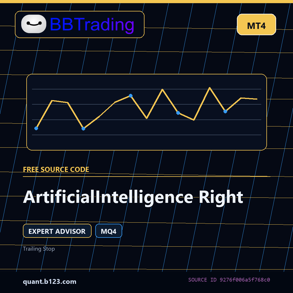 artificialintelligence-right-bbtrading-source-cover ArtificialIntelligence Right MT4 EA source code download cover
