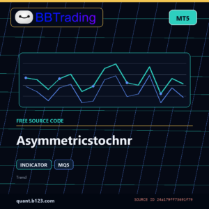 Asymmetricstochnr MT5 indicator source code download cover