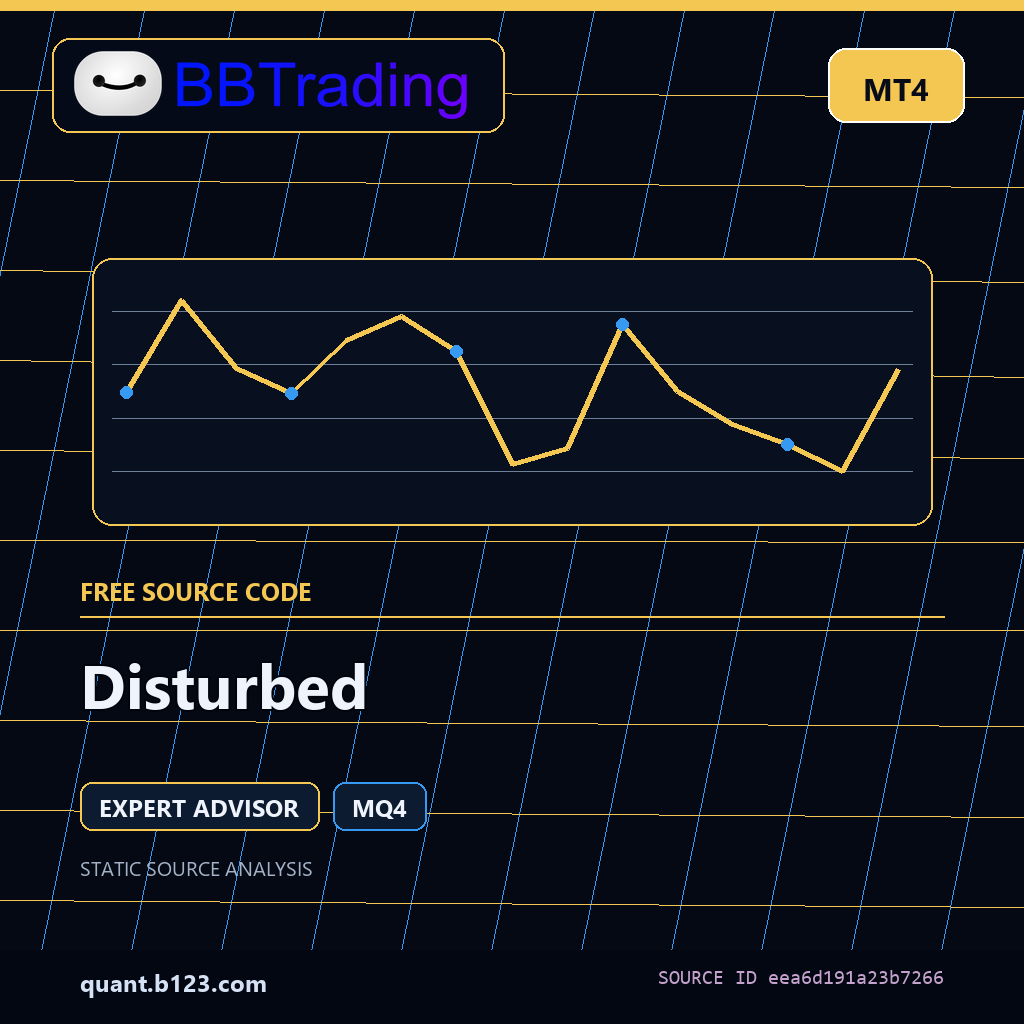 disturbed-bbtrading-source-cover Disturbed MT4 EA source code download cover