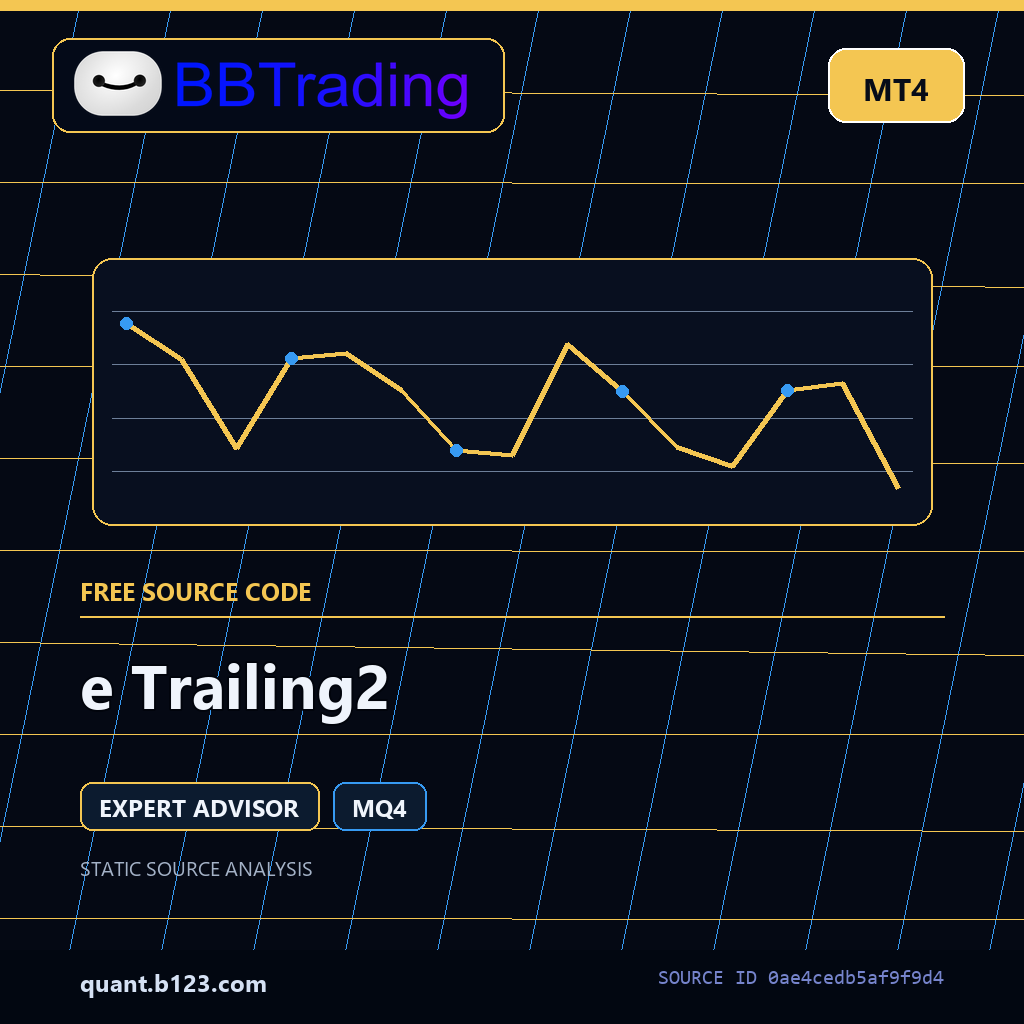 e-trailing2-bbtrading-source-cover e Trailing2 MT4 EA source code download cover