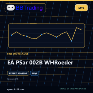 EA PSar 002B WHRoeder MT4 EA source code download cover