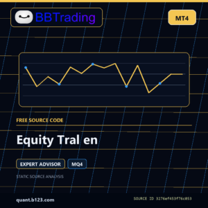 Equity Tral en MT4 EA source code download cover