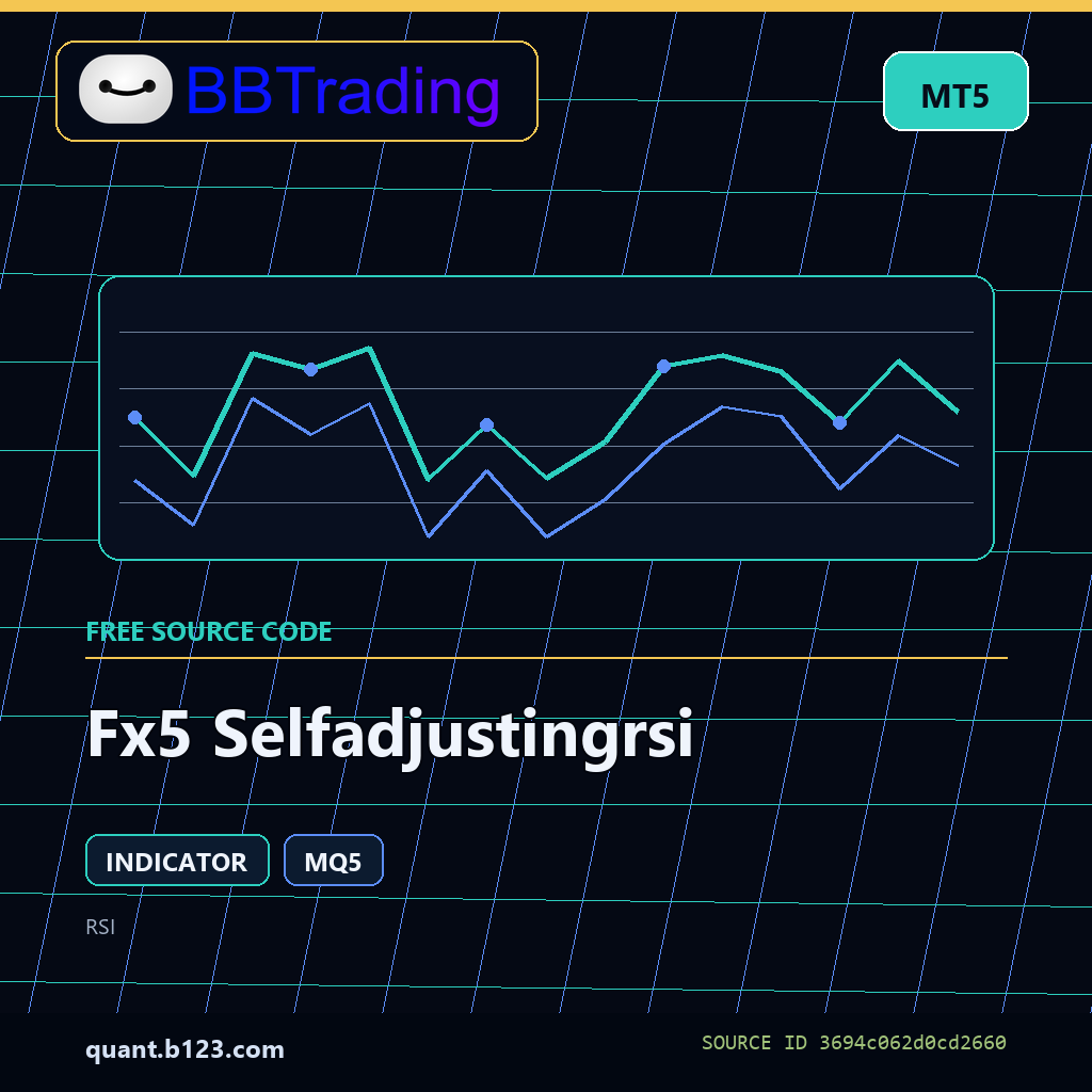 fx5-selfadjustingrsi-bbtrading-source-cover Fx5 Selfadjustingrsi MT5 indicator source code download cover