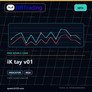 iK tay v01 MT4 indicator source code download cover