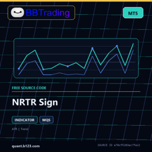 NRTR Sign MT5 indicator source code download cover