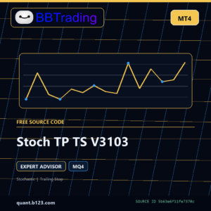 Stoch TP TS V3103 MT4 EA source code download cover