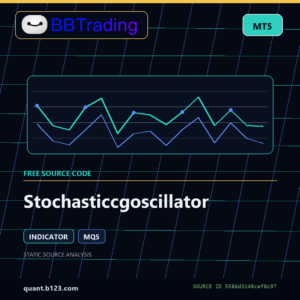 Stochasticcgoscillator MT5 indicator source code download cover