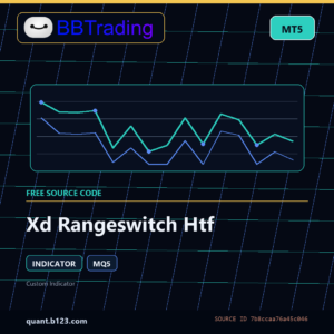 Xd Rangeswitch Htf MT5 indicator source code download cover